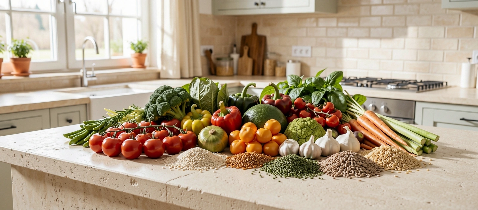 Frische Zutaten für eine bewusste Ernährung